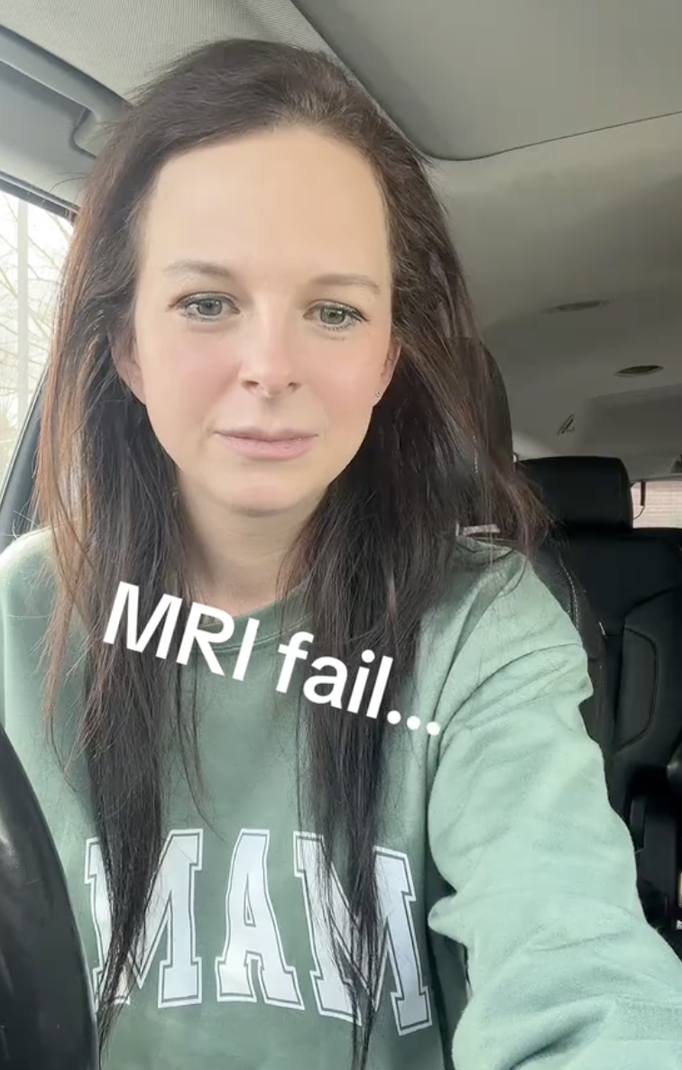 woman talking to tiktok viewers